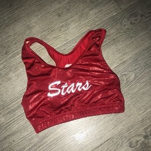 World Cup shooting stars sports bra